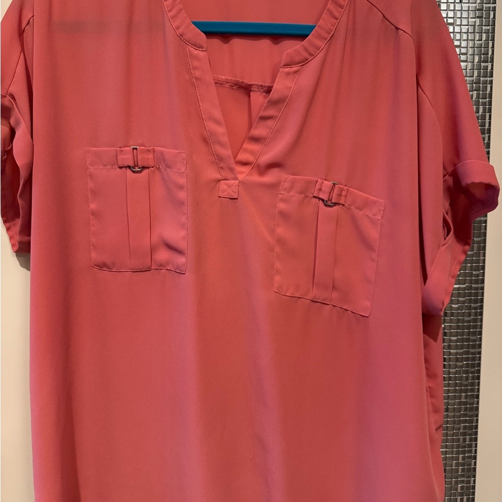 Maurices Coral Blouse